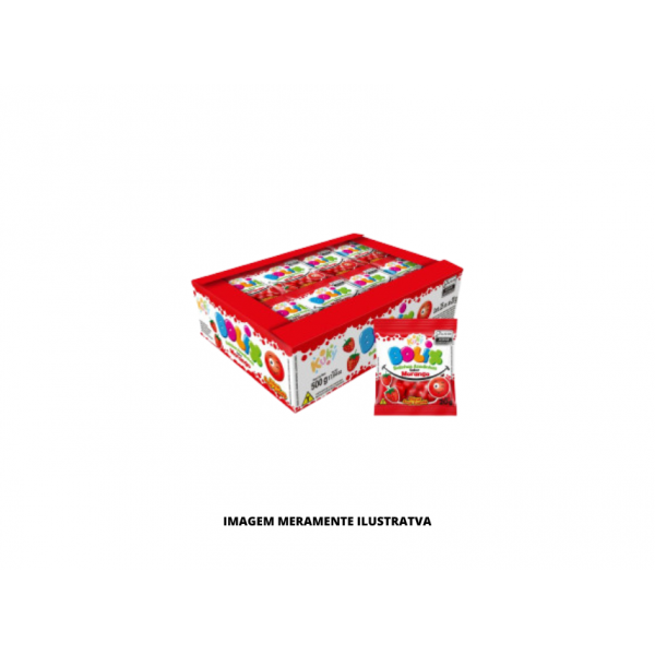 BALA - KUKY - 20G GOMA BOLIX CITRUS MORANGO - DP25